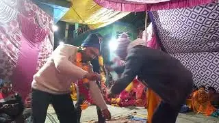 देवी के सारथी बने सिदवा रमोला चकाडोर का नृत्य। गुर उमेद पटवाल जी।#jagar #dilbarpahadivloger