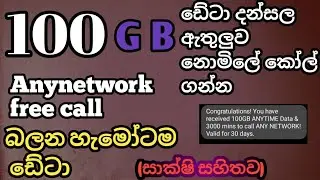 Free Data/Unlimited Free Data/100 GB Free Data