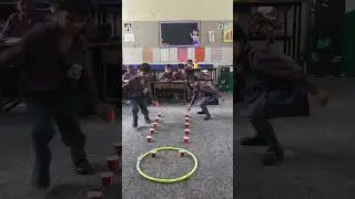 Glass in the Ring ⭕️ Collect your Glasses 🥂 Amazing Game 👍 #trending #glasseson #viralshort #fun