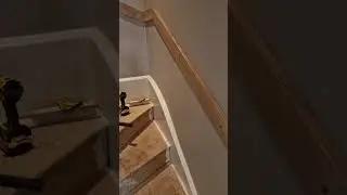 Chunky Oak Handrail 👌