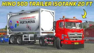 Share Livery Pertamina Hino Trailer Isotank 20 Ft