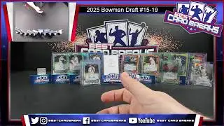 2025 Bowman Draft #15-19 - FIVE CASE Pick Your Player - 1/28/26