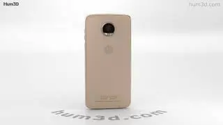 Motorola Moto Z2 Play Fine Gold 3D model by 3DModels.org