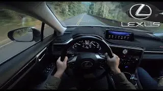 2017 Lexus RX350 POV Evening Mountain Drive