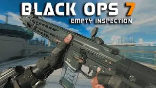 Call Of Duty Black Ops 7 [BETA] : EMPTY INSPECTION ANIMATION SHOWCASE 4K