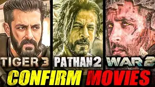 Spy Universe Confirmed Upcoming Movies 😱 WAR 2, TIGER 3 And PATHAN 2, Blockbuster Battes