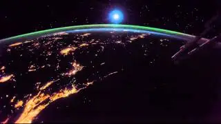 ISS Timelapse - California Moonrise (12 Febbraio 2015)