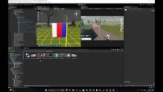 Flag Animation Unity Blender