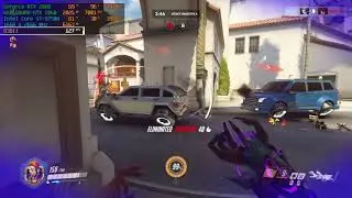 Laptop Gaming Lenovo Legion Y540 RTX2060 - Overwatch Gameplay & FPS