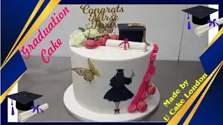How to make a Graduation cake for girls
