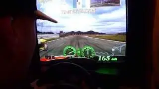 F355 Challenge 2 International Course Edition Gameplay Suzuka Japan (Arcade Naomi hardware)