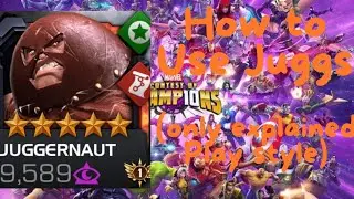 How to use Juggernaut (MCOC) - Marvel contest of champs