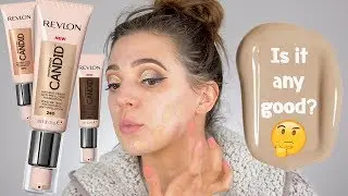 $11 Revlon Candid Anti Pollution Foundation Wear Test & Review | Toria Curbelo