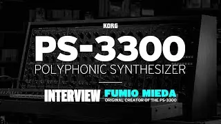 KORG PS-3300 - 후미오 미에다 인터뷰