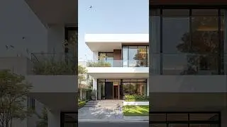 Bright Modern House | Large Glass Doors & Peaceful Vibes