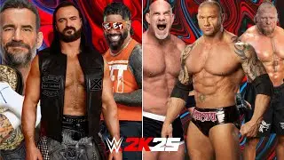 Team champions vs powerhouse | WWE2k25 tag team