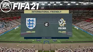 FIFA 21 | England Vs Poland | FIFA WORLD CUP Qualifier 2020/21 | 31 March 2021