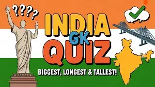 Memory Test 🧠 || Biggest, Longest & Tallest In India🏆 || Brain Hunting  || Part 5