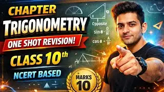 TRIGONOMETRY ONE SHOT REVISION || CLASS 10TH MATHS  #boardexam #maths #class10 #cbse #exam 