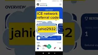 ice network referral code. ice mining apps referral code. #iceminingapp