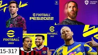 Pes 22 update release date?Gameplay,Cards....