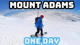 Mt Adams: Climbing & Riding Washington's 2nd Highest Peak IN ONE DAY - Full Guide
