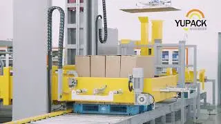 Automatic Low Level Layered Palletizer for bag/carton/case/box palletizing