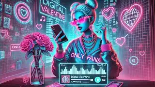 My Digital Valentine (Lyrics) - 4K AI Love Song for Valentine&rsquo;s Day 💕