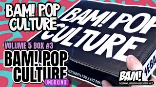 What's inside The Bam! Pop Culture Volume 5 Box #3 Subscription Box? | Video Unboxing!