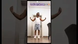 Small body, big swag 🇳🇬🕺🔥