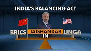 LIVE: India&rsquo;s Balancing Act: Jaishankar at BRICS Amid US Tariff Tensions | On Point | News9