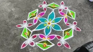 பொங்கல் திரு #விழா #கோலங்கள் #🙏