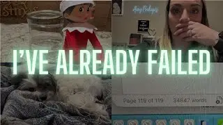I am BEHIND and other writing things | Writing Vlog