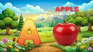 ABC Phonics Song | A for Apple 🍎 B for Ball ⚽️ C for Cat 🐱 | Learn ABC Alphabet Song for Kids 🎶