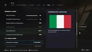 Come cambiare la lingua dei commenti in FC 26 / FIFA 26 PS5, PS4, XBOX 