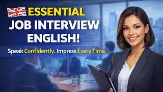 Essential English Phrases for Job Interviews | Speak Confidently and Sound Professional