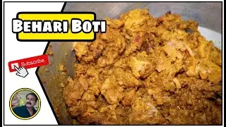 Behari Boti | BBQ | King Chef Shahid Jutt G.A Pakistan