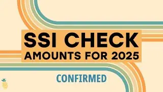 SSI Check Amounts for 2025