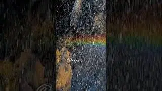 Rainbow on earth