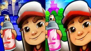 Subway Surfers: Chicago! VS Edinburgh! Gameplay