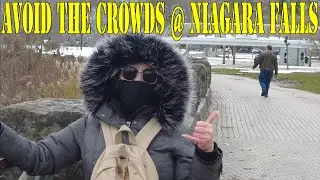 🇨🇦🎄A DAY TRIP TO NIAGARA FALLS DURING HOLIDAY SEASON