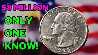 BIG MONEY Coin  1995-D Washington Quarter Worth Thousands Rare Error & Value Explained