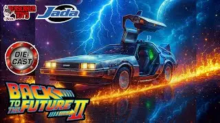 DELOREAN BACK TO THE FUTURE II - VOLVER AL FUTURO II 1/32 REVIEW