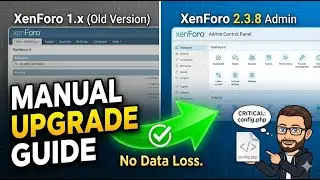 How to Upgrade XenForo to 2.3.8 Manually Without Data Loss New Xenforo version 2.3.8 | Latest 2026