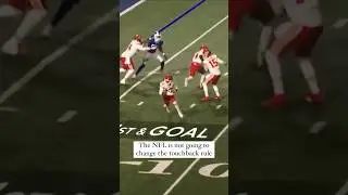 The NFL is keeping the touchback rule for 2024! #shorts #nfl #rules