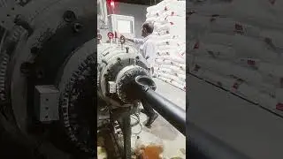 HDPE Pipe Machine in Action &ndash; High-Speed Production Process #machine #HDPE #pipe #howitsmade