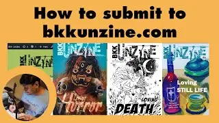 How to SUBMIT ARTWORK to BKK UNZINE our art magazine