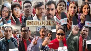 Border 2 Public Reactions 26Jan Blockbuster Review | Sunny Deol | Ahan shetty | Pratibha Cinema