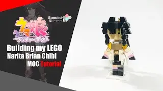 LEGO Umamusume: Pretty Derby Narita Brian (Maverick) Chibi MOC Tutorial | Somchai Ud
