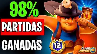 ¡98% de Victorias con el MEJOR MAZO de Clash Royale! (Sube Copas Facil 2025)